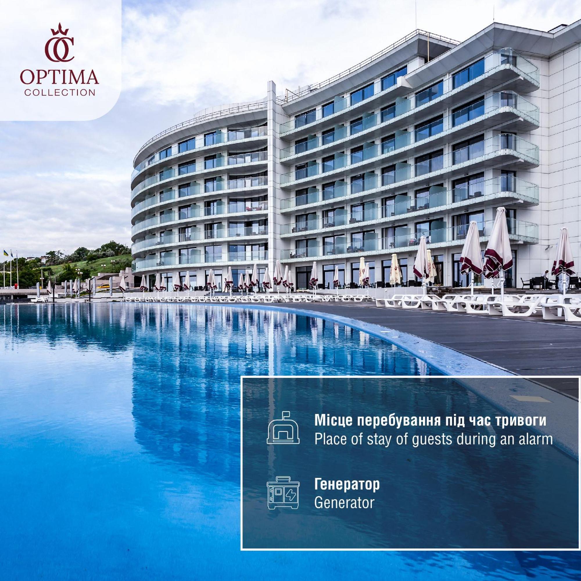 Hotel Optima Collection Miramar Czarnomorsk Zewnętrze zdjęcie